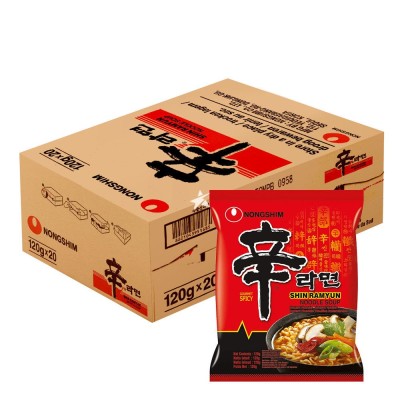 Nongshim shin ramyun 120g x 20 Nongshim shin ramyun 120g x 20