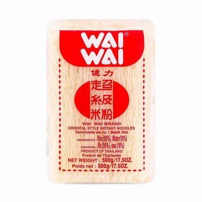 Wai wai rice vermicelli 500g x 24